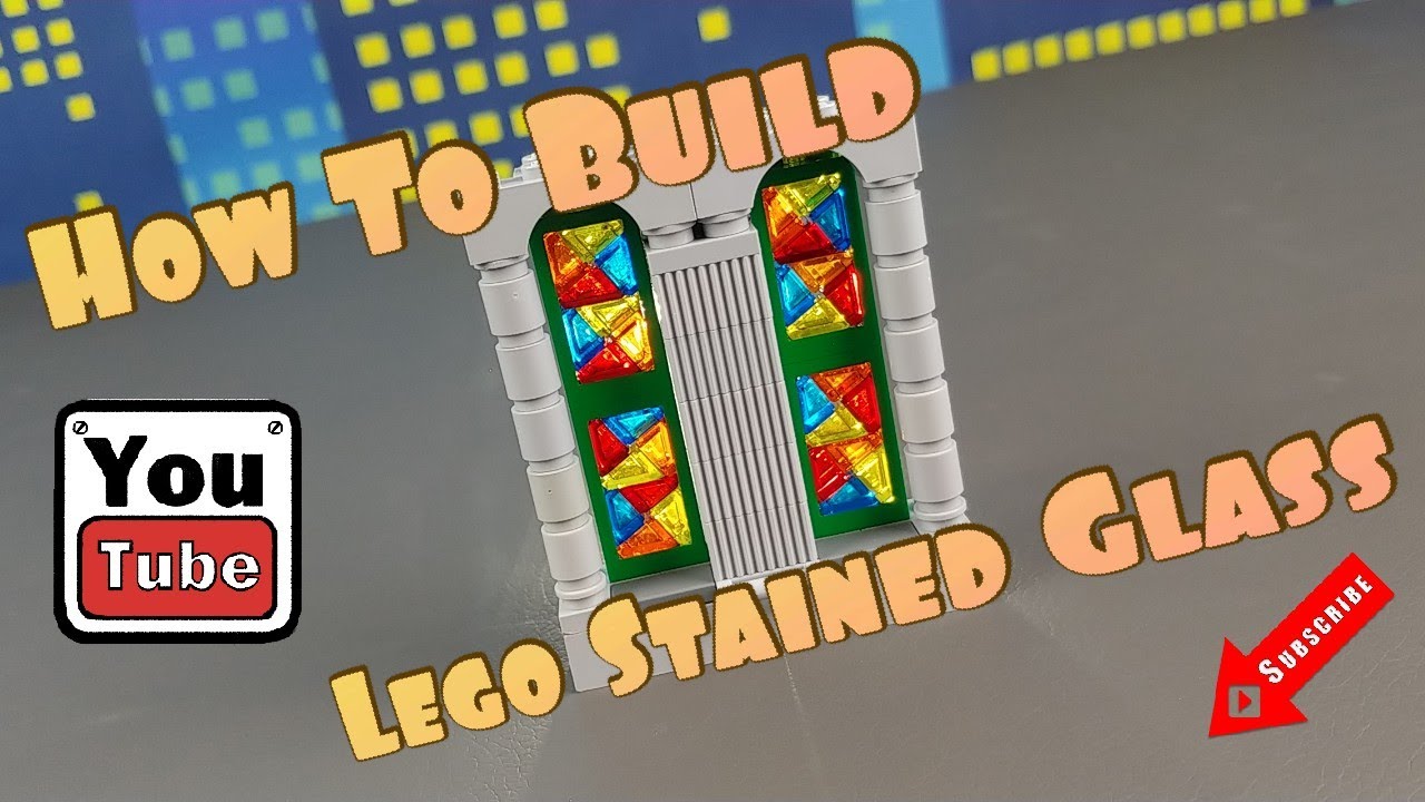 How to make stained glass windows !