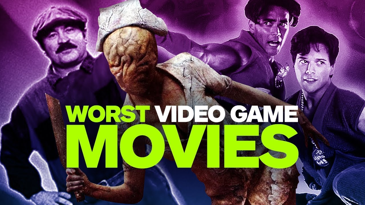 The 12 Worst Video Game Movie Adaptations of All Time