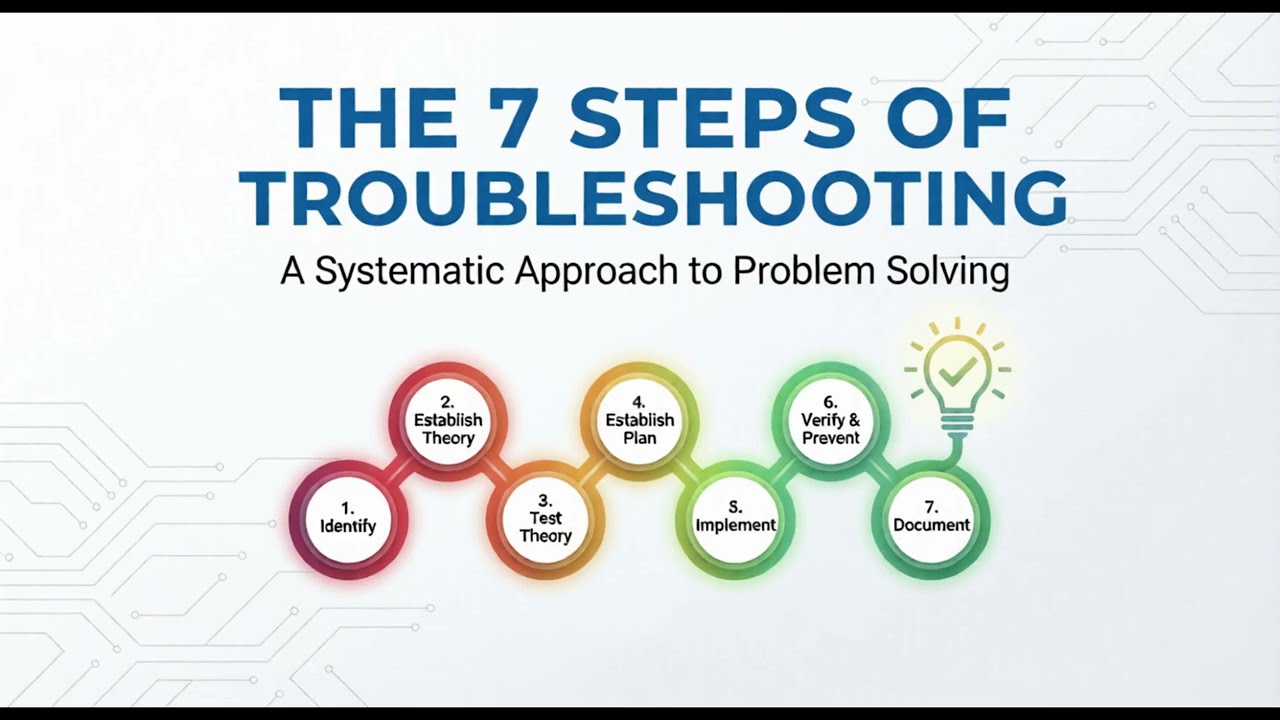 CompTIA A+ Study Song: Memorize the 7 Steps of Troubleshooting (Iguanas Mnemonic!) 🦎🍩