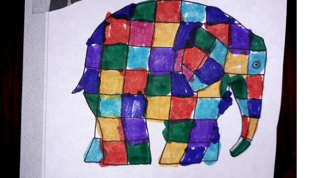 Elmer, the unique elephant
