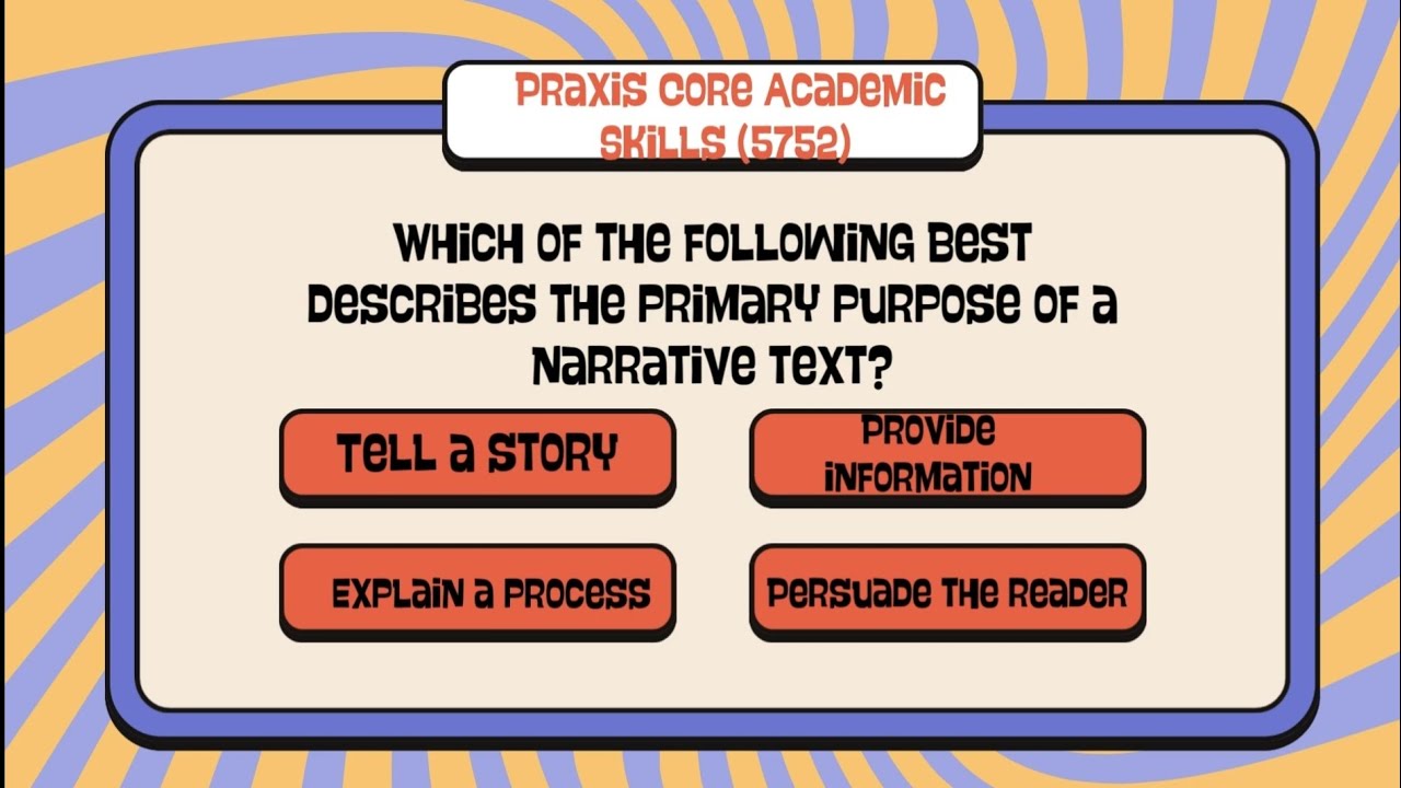 Praxis Core Academic Skills (5752)? ✨