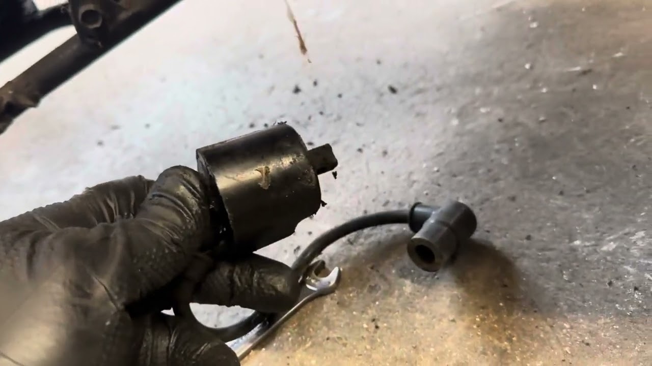 1984 Suzuki LT50 ignition coil and air filter replacement