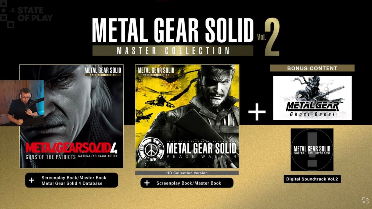 Metal Gear Solid Master Collection Vol 2 - full announcement reaction