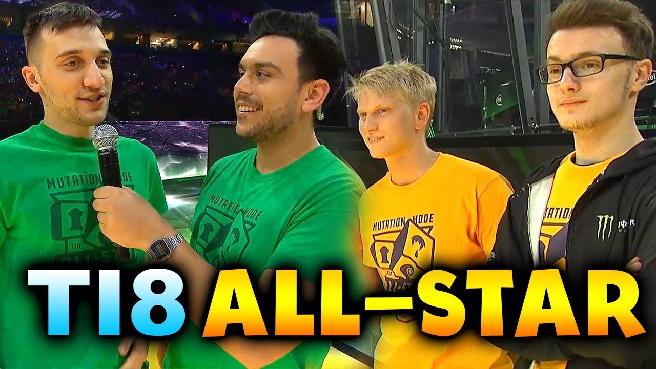 TI8 ALL STAR MATCH - MUTATION MODE! - THE INTERNATIONAL 2018 DOTA 2