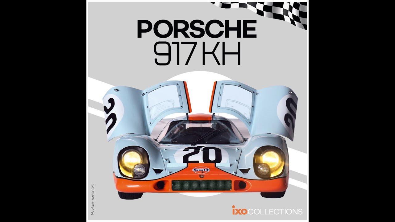 Montez la Porsche 917 de Steeve Mc Queen (FULL KIT)