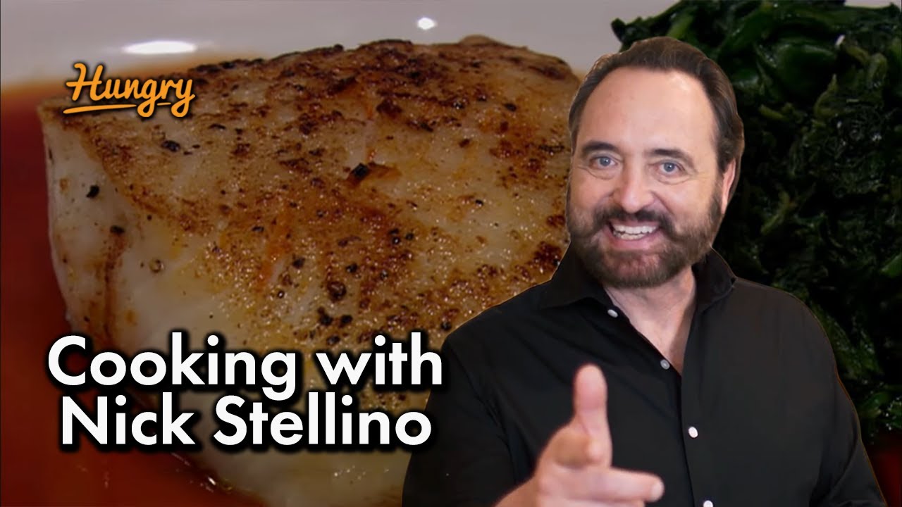 Cod & Sautéed Green Beans - Cooking with Nick Stellino