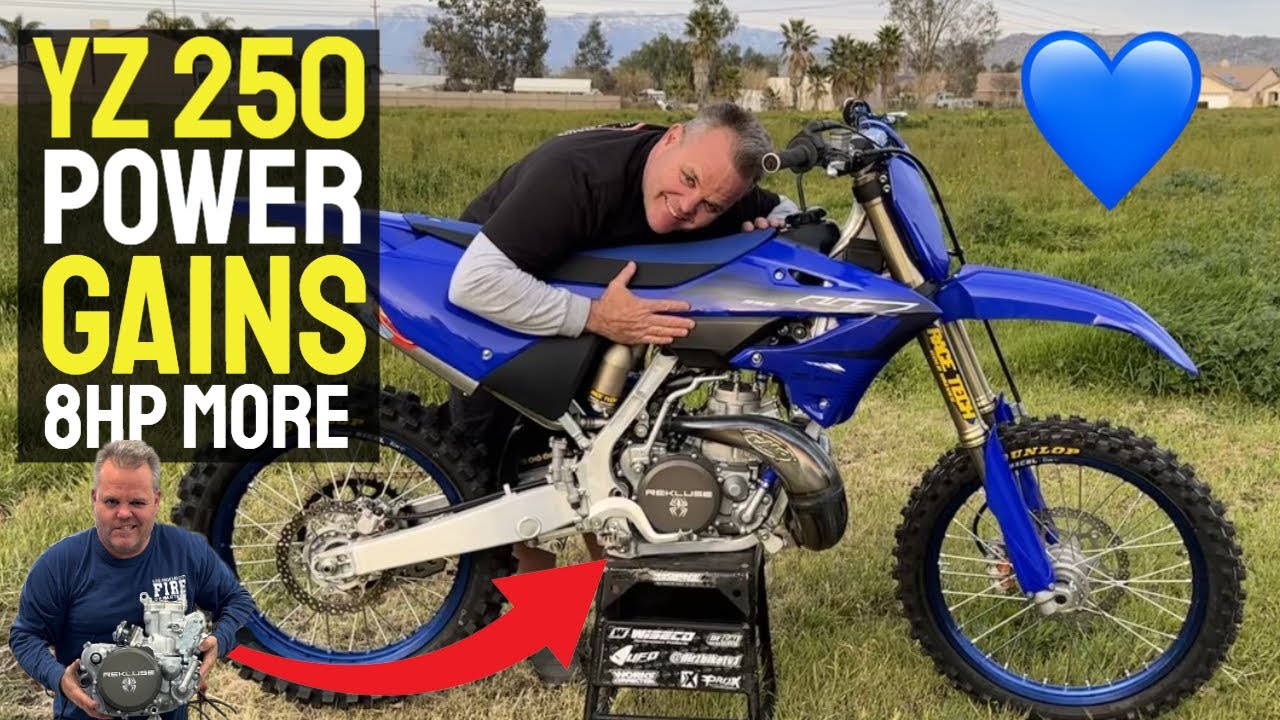 Модификация YZ250 с дополнительными 8 лошадиными силами