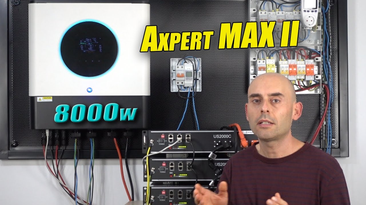 Voltronic Axpert MAX II 8000W + Pylontech US2000C 48V
