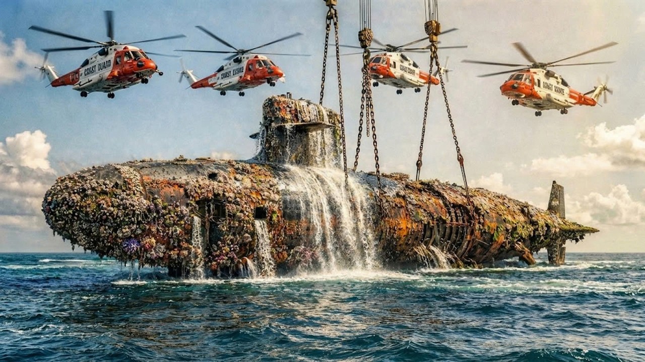 Deep Sea Treasure Discovery: Giant Machines Recover a Long-Lost USS Scorpion Nuclear Submarine