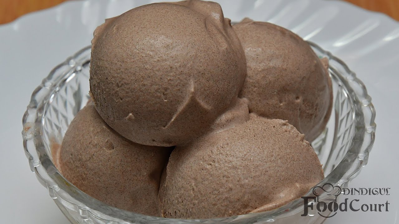 Chocolate Ice Cream Recipe/ Easy Homemade Chocolate Ice Cream