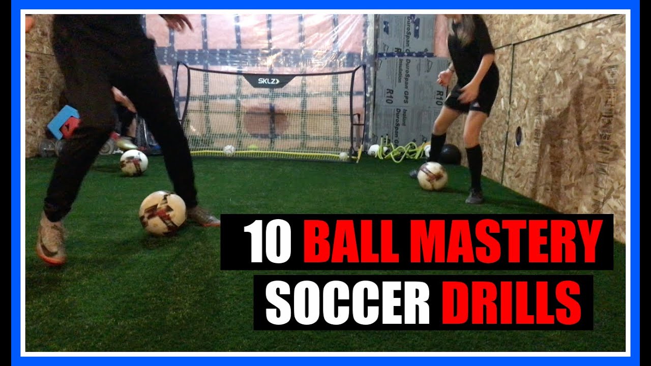 10 Easy Ball Mastery Exercises | Soccer Drills For Ball Mastery