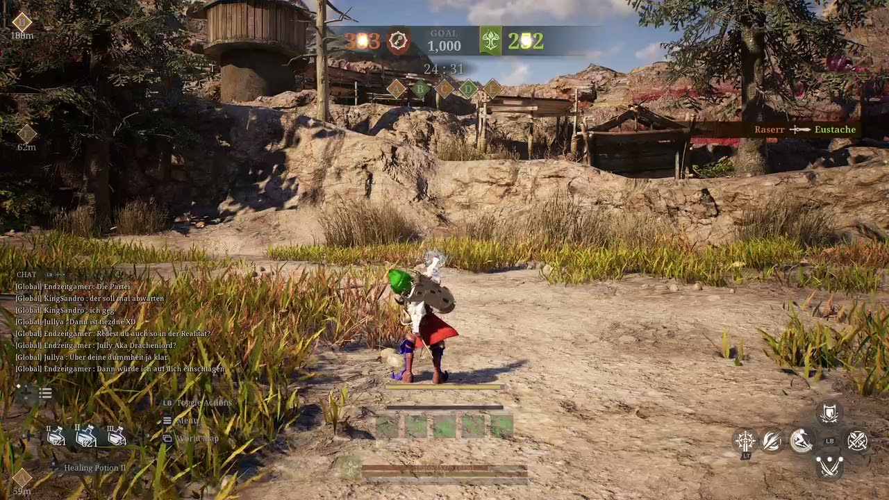 Red Basin 15v15 PvP - 15 Kills MVP - Crusader Crescent Moon - Bless Unleashed Xbox Eu