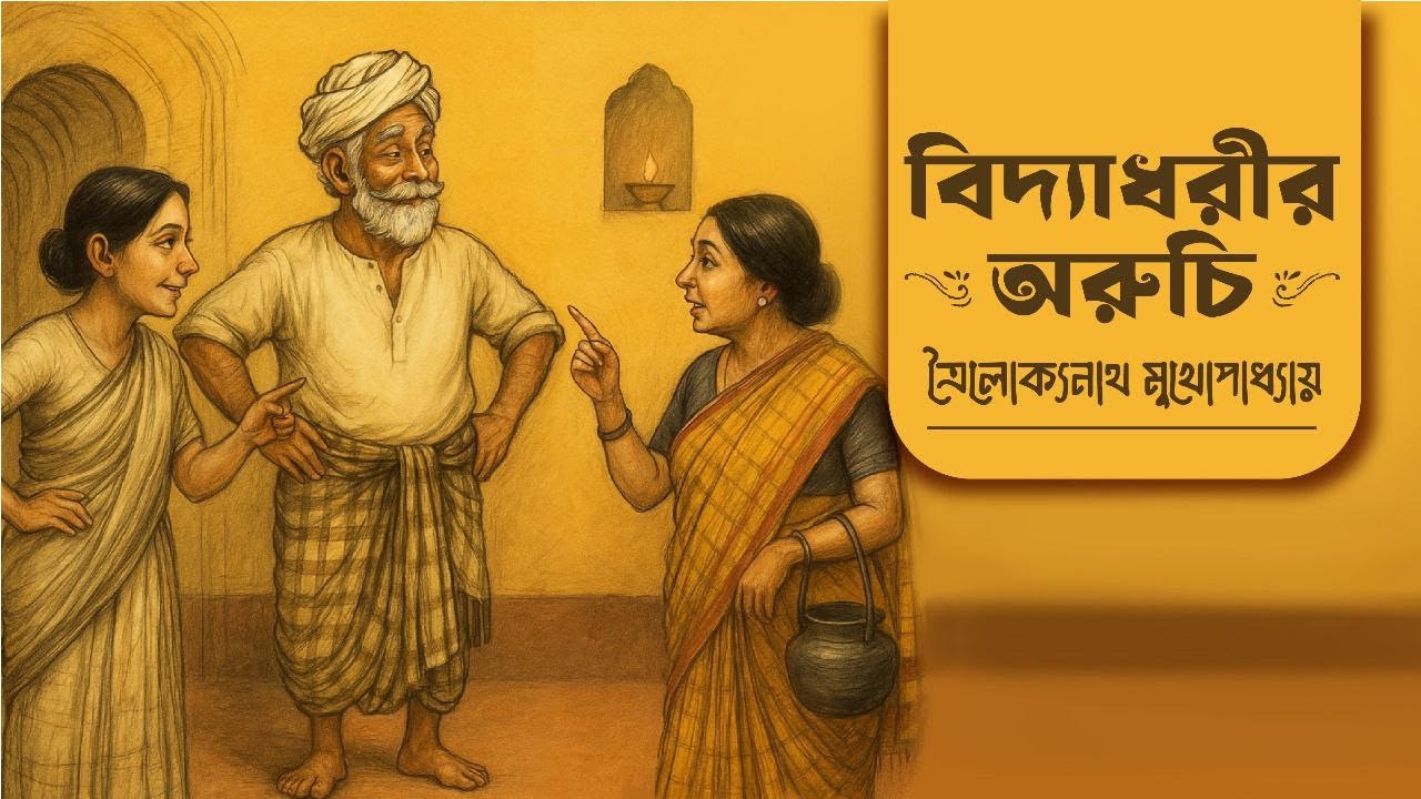 Bidyadharir Oruchi ।। Trailokyanath Mukhopadhyay #audiostory #storytelling #comedy #theclassicpages