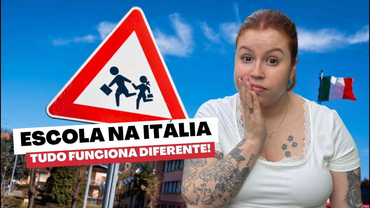 MATRICULEI meus filhos na ESCOLA DA ITÁLIA: tudo é diferente!