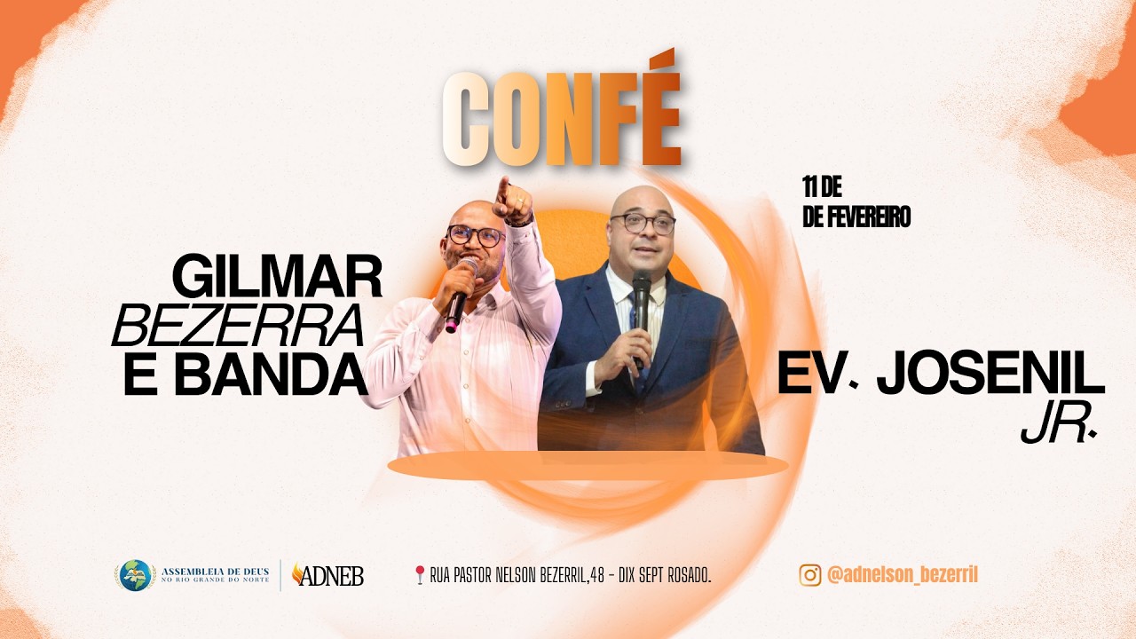 CONFÉ | JESUS CRISTO TE DÁ SAÚDE - EV. JOSENIL JR