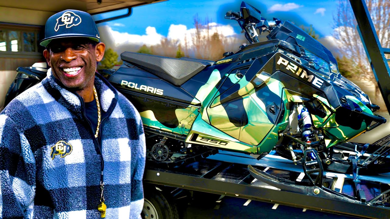 Deion Sanders &ldquo;PRIME&rdquo; Snowmobiles are INSANE!