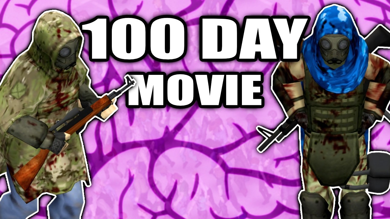 I Survived 100 Days With HIVE MIND | THE MOVIE
