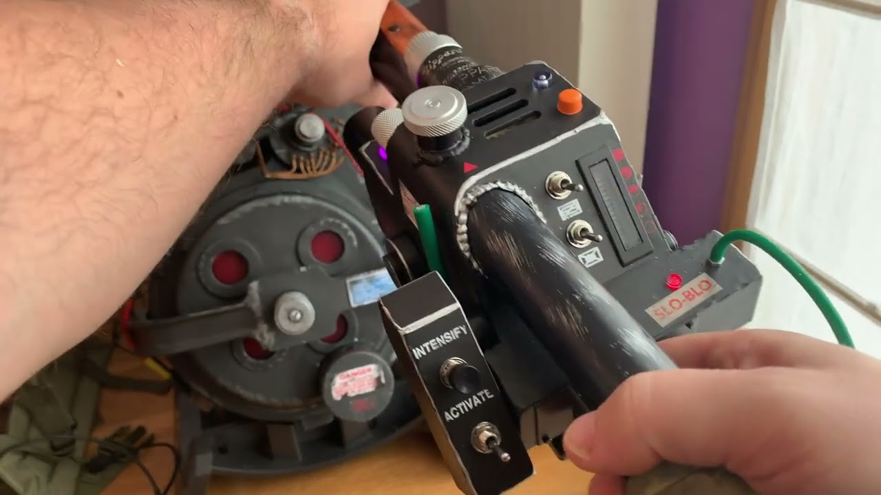 gpstar Proton Pack Menu System demo