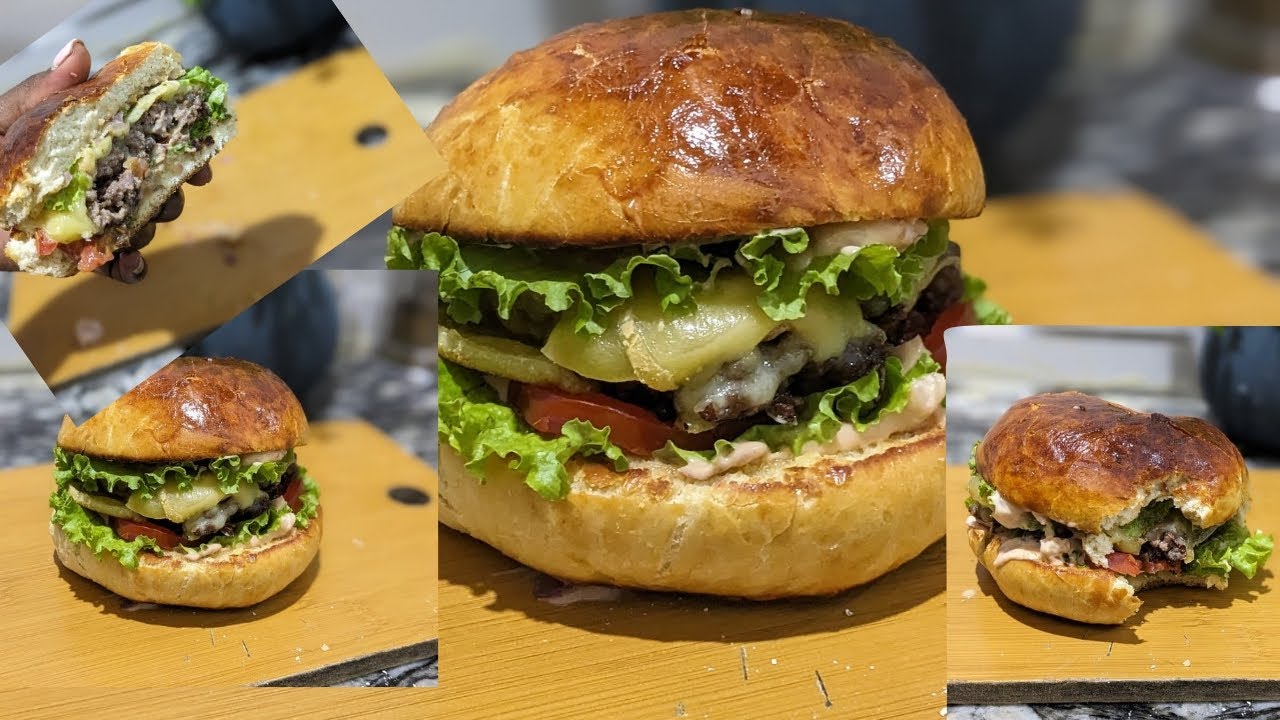 Dore UKO WAKORA BURGER 🍔🍔 UHEREYEYE KU MUGATI MURUGO//MAKING BURGER FROM SCRATCHS 🍔🍔🍔