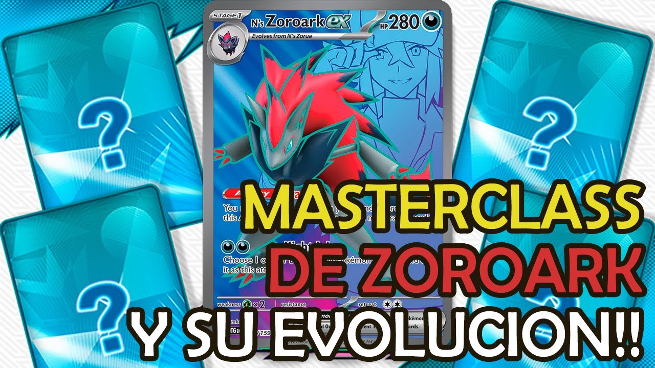 Masterclass de Zoroark ex!! - Como Jugar Correctamente el Deck