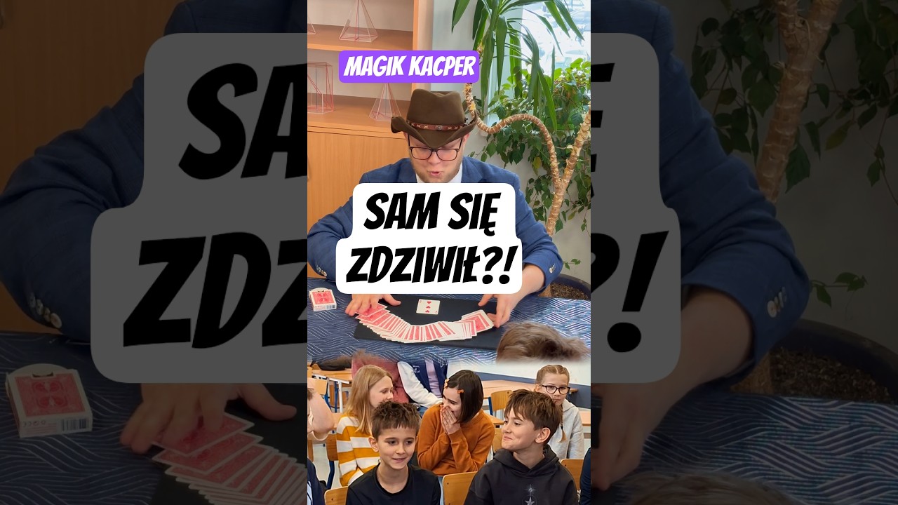 Myśleli, że sztuczka NIE WYSZŁA... I wtedy stało się TO 🤯🤠 #MagikKacper #sztuczkikarciane