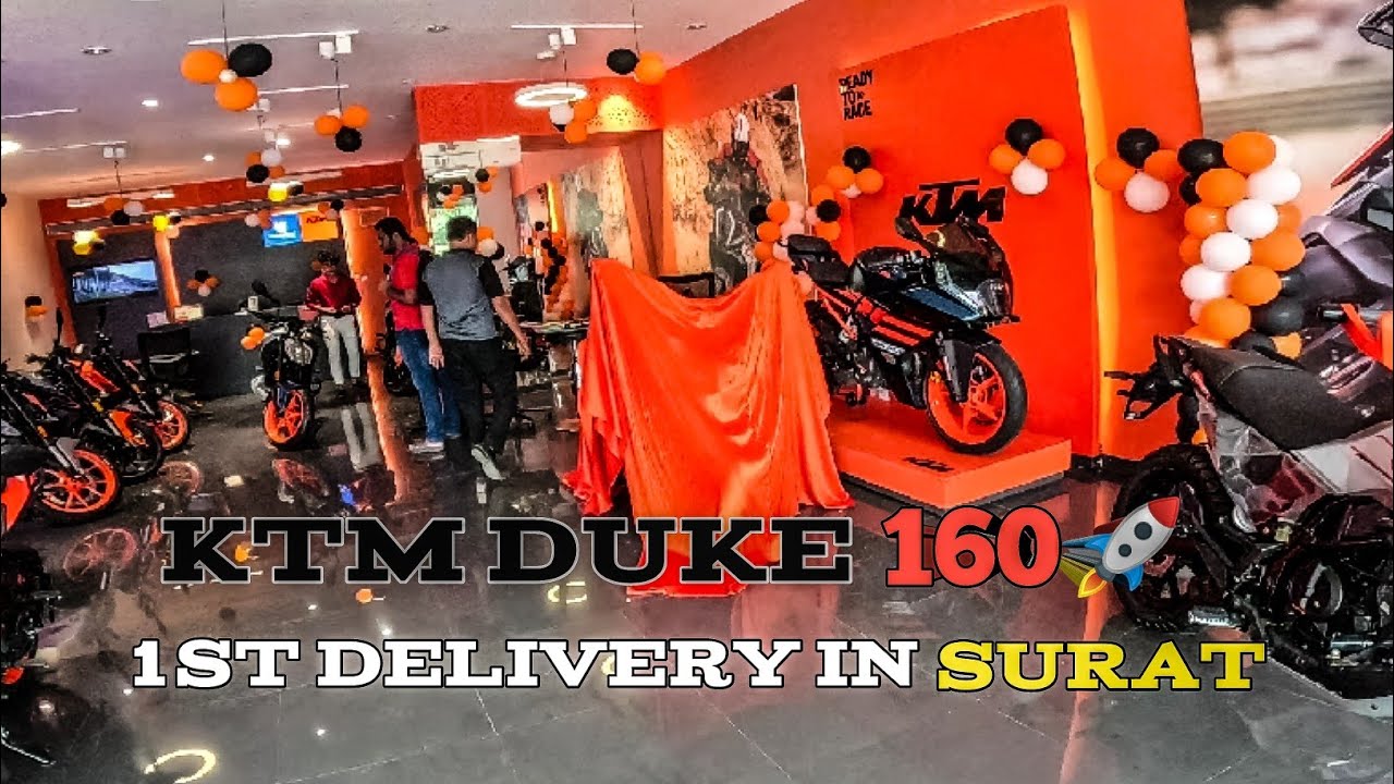 New 2025 KTM DUKE 160 Delivery | 1st delivery in Surat KTM Duke 160