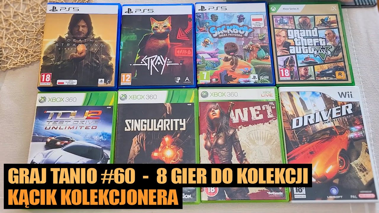 Kącik Kolekcjonera (GRAJ TANIO #60) - co tu robi Driver: Parallel Lines ;)? GTA V na XSX w offline