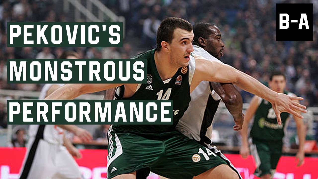Pekovic's MONSTROUS Performace | Panathinaikos - Partizan 81-63 | 29.01.2009