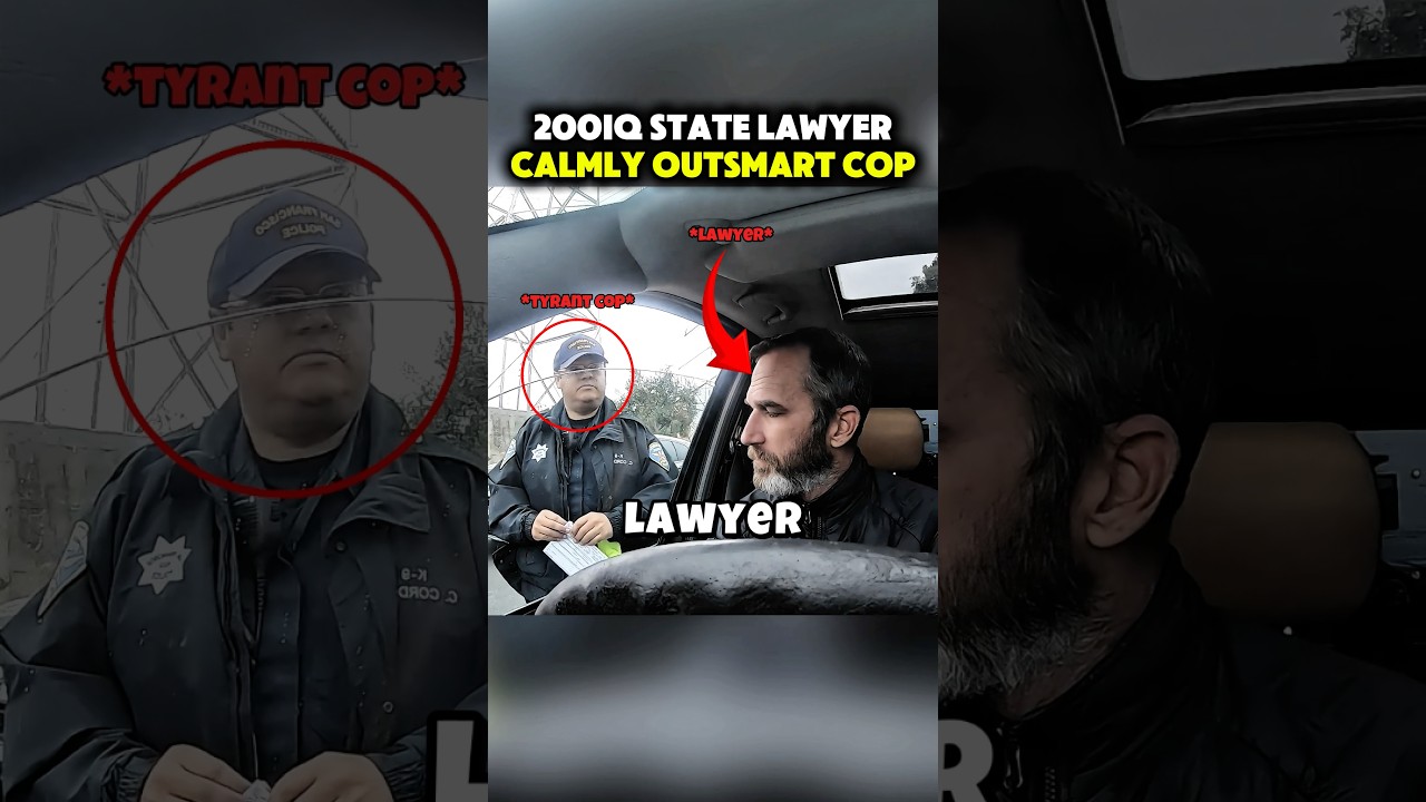 Гениальный адвокат спокойно ставит на место зарвавшегося полицейского ⁉️