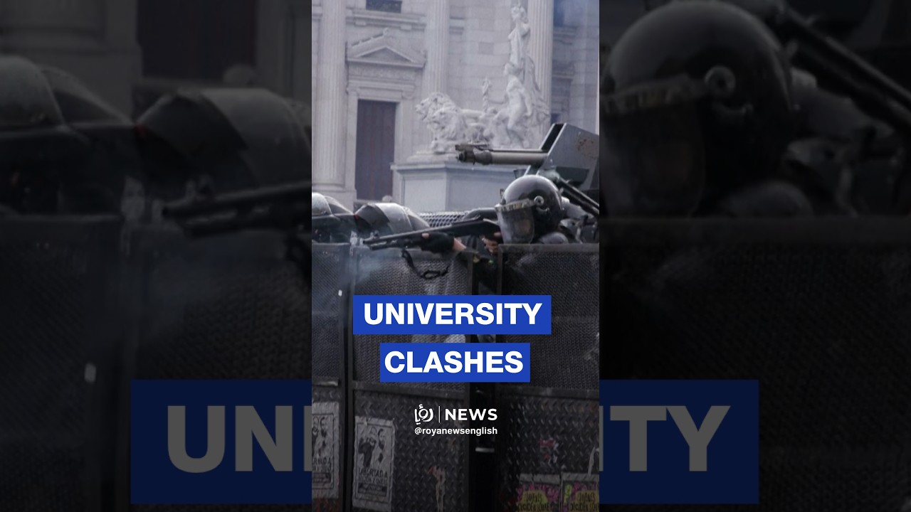 Argentine protests over university funding cuts turn violent in Buenos Aires