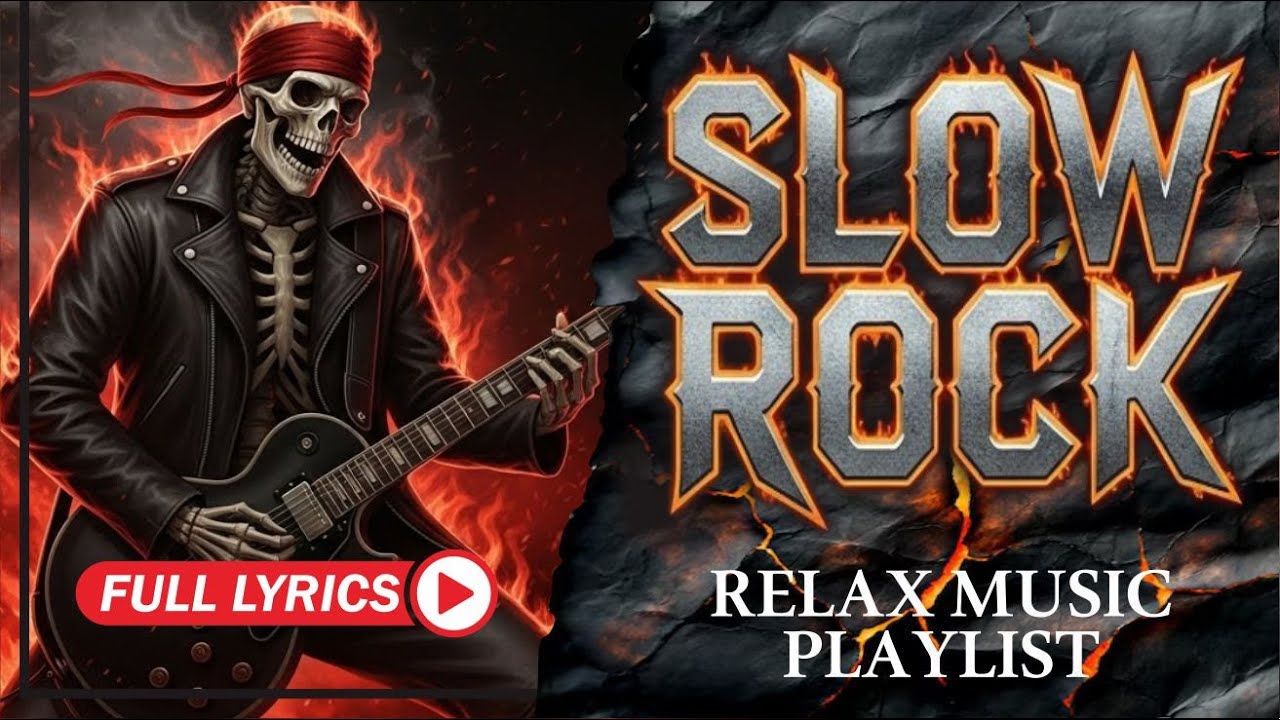 Relaxing Slow Rock Ballads | Romantic Rock Songs for the Soul with Lyrics