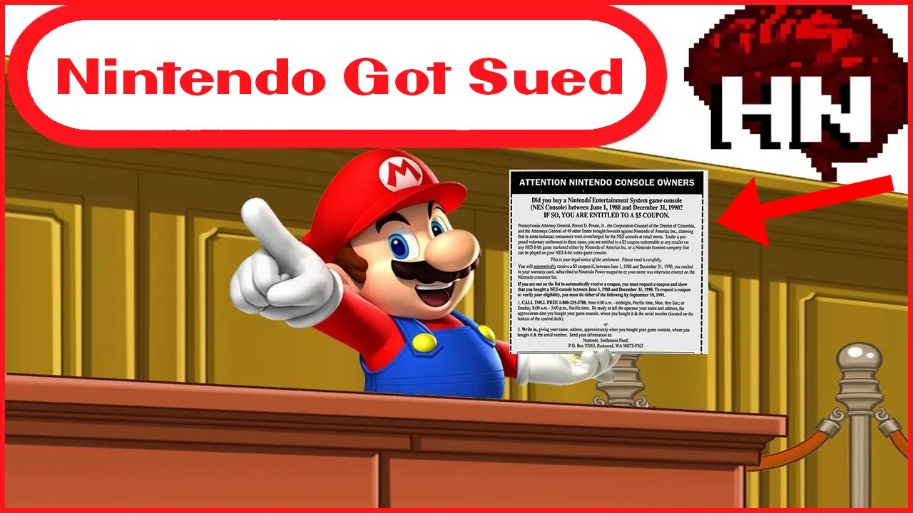 Nintendo Got Sued