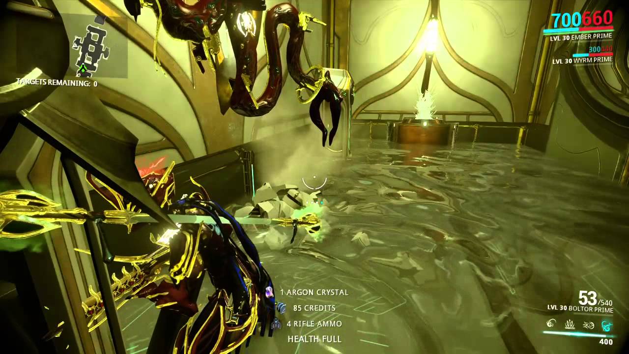 Warframeps4 t4 exterminate hiden safes.