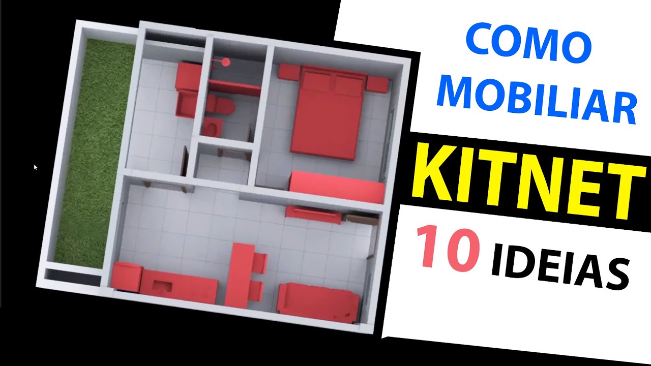 10 IDEIAS DE COMO MOBILIAR UMA KITNET - R&aacute;pido e F&aacute;cil