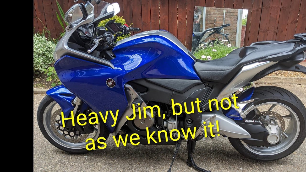 Honda Vfr 1200, reassuringly heavy 😊
