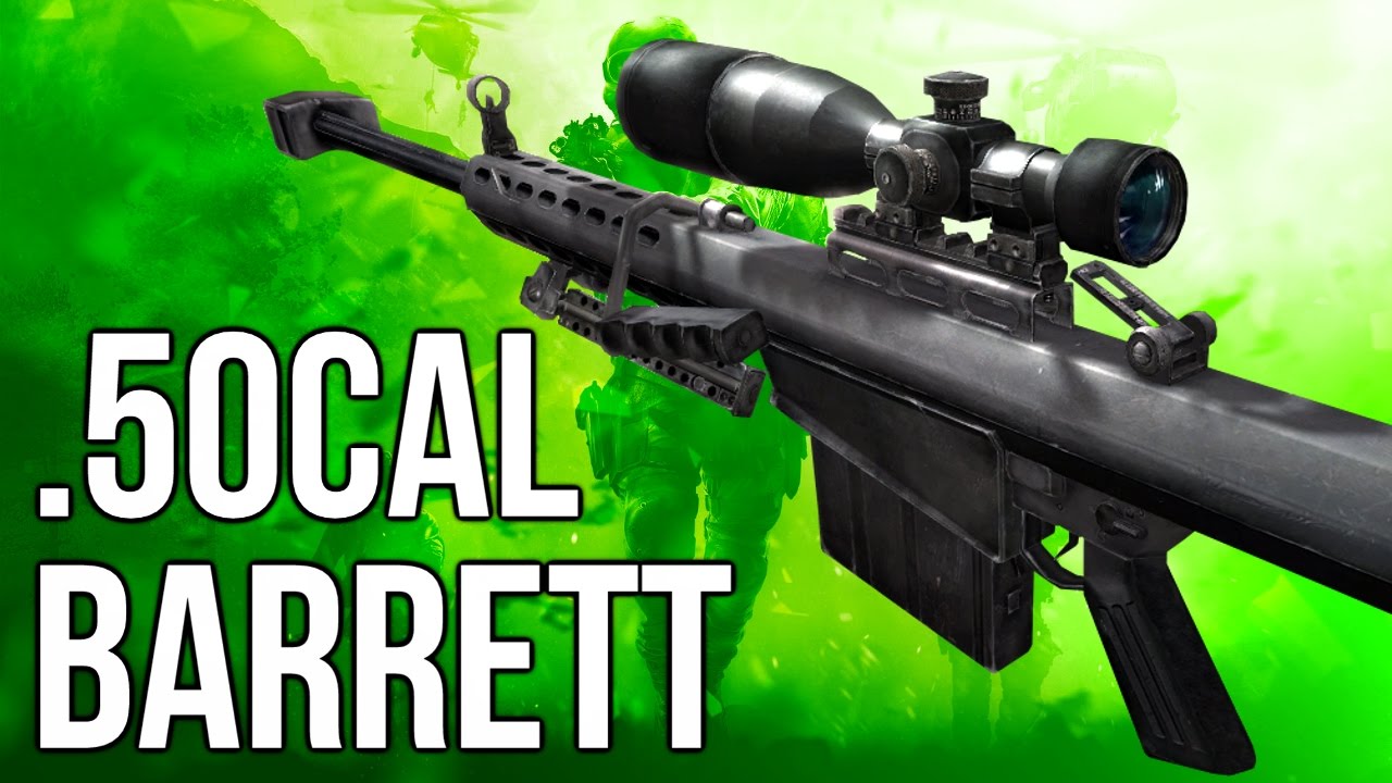 Подробности MWR: снайперская винтовка Barrett .50cal