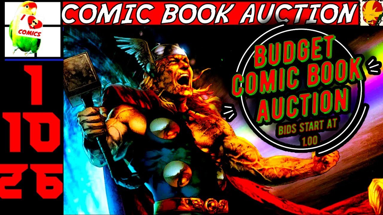 A Comic Book Auction : Silver Age Thor Takes Center Stage!