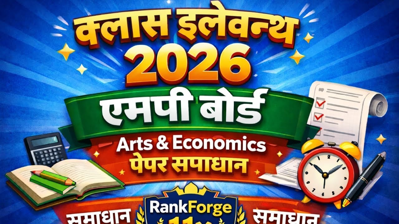 क्लास 11th एमपी बोर्ड अर्थशास्त्र का पेपर सॉल्यूशन ✔️👆
