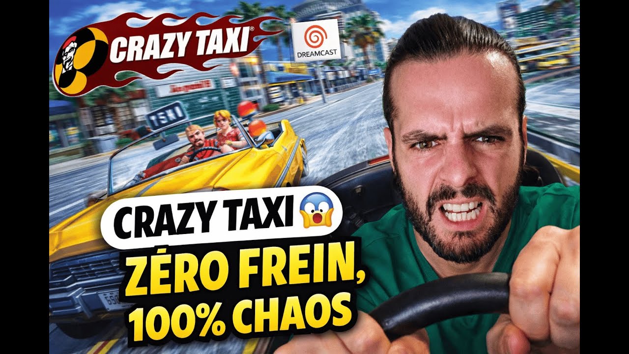 CRAZY TAXI 😱 | ZÉRO FREIN, 100% CHAOS