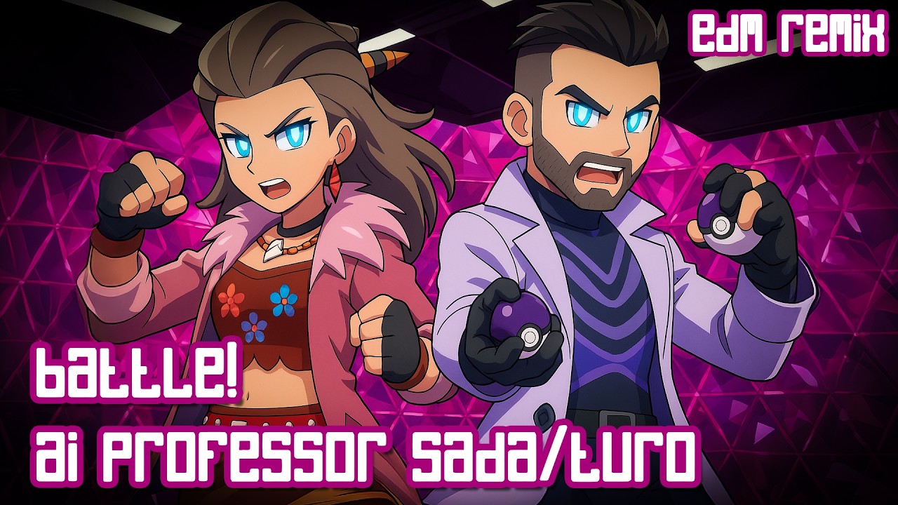 Battle! AI Professor Sada/Turo (Area Zero Remix) (Pokemon Scarlet/Violet) [EDM]