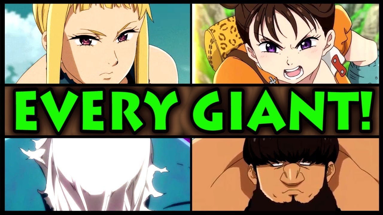 The Giant Clan & All Known Giants Explained! (Seven Deadly Sins / Nanatsu no Taizai Diane Matrona 2)