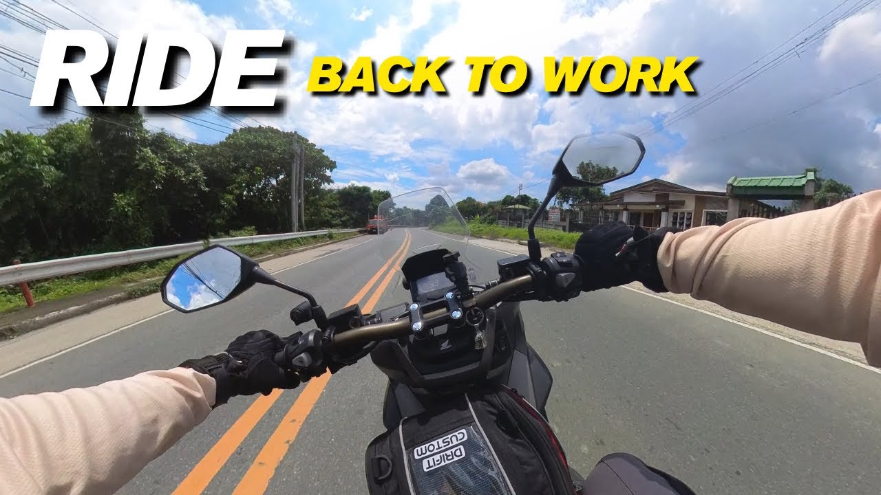 Lipa To Batangas City | Back to Work | HONDA ADV 160