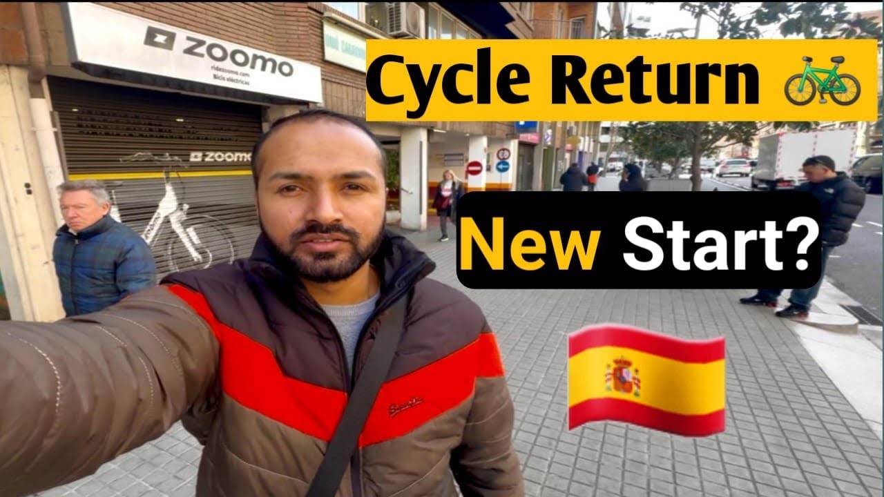 Delivery Cycle Change | Train Journey & Food Search | Spain Life Vlog