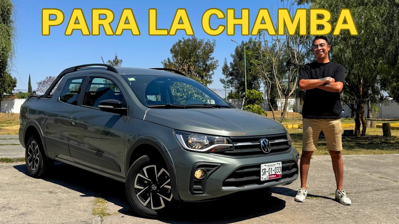 VOLKSWAGEN SAVEIRO 2025 | ¿PERFECTA PARA LA CHAMBA?🤔| FRANK VELÁZQUEZ