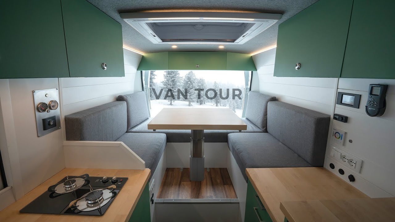 Фотограф превратил фургон в дом мечты на колесах | VAN TOUR