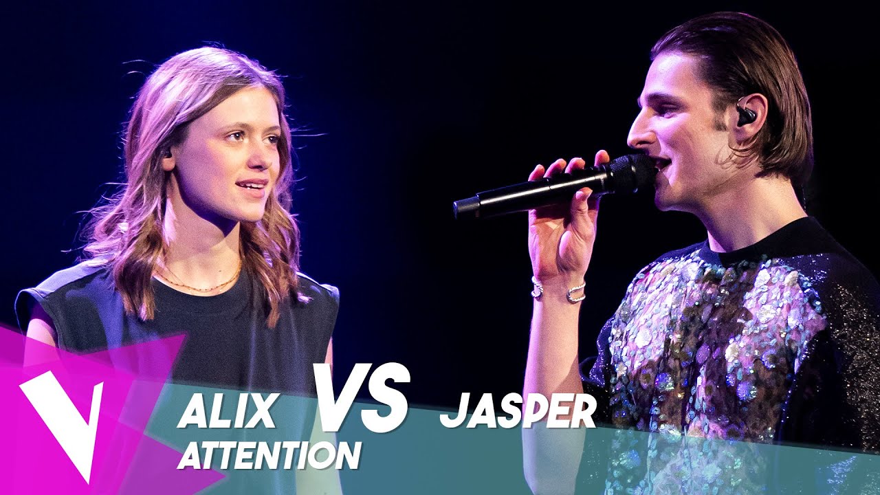 Charlie Puth - 'Attention' ● Alix & Jasper | Duels | The Voice Belgique