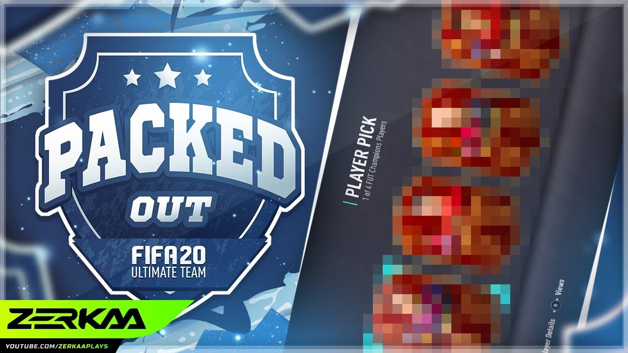 Opening My Gold 1 FUT Champs Rewards! (Packed Out #64) (FIFA 20 Ultimate Team)