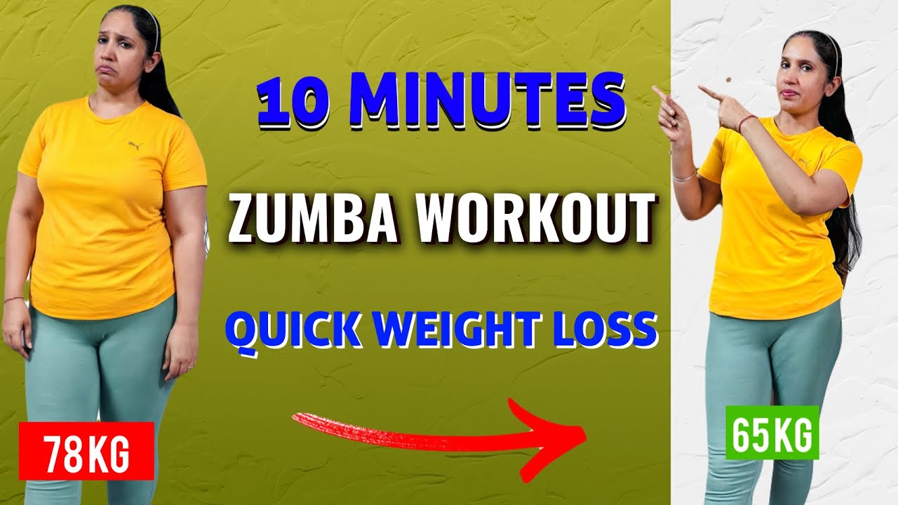I Lost 13 KG with this 10 Minute Dance Workout! 💃🏻 Realistic Weight Loss Transformation