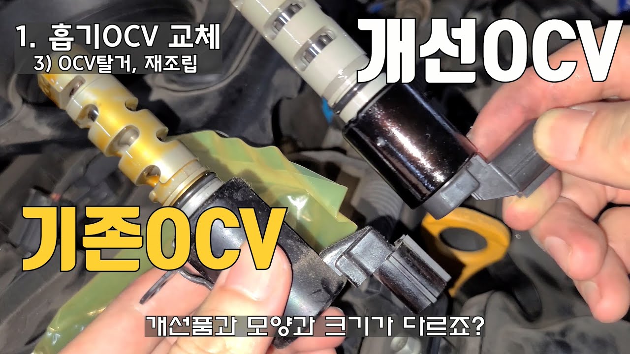사업소에서 사망선고 받은 NF 쏘나타 살리기 시동꺼짐 OCV 셀프정비
