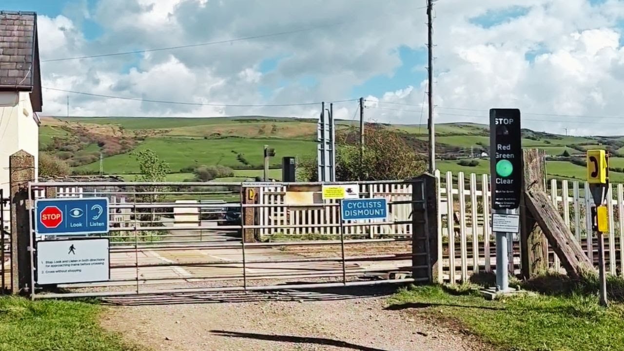 Dunnerholme Level Crossing, Cumbria
